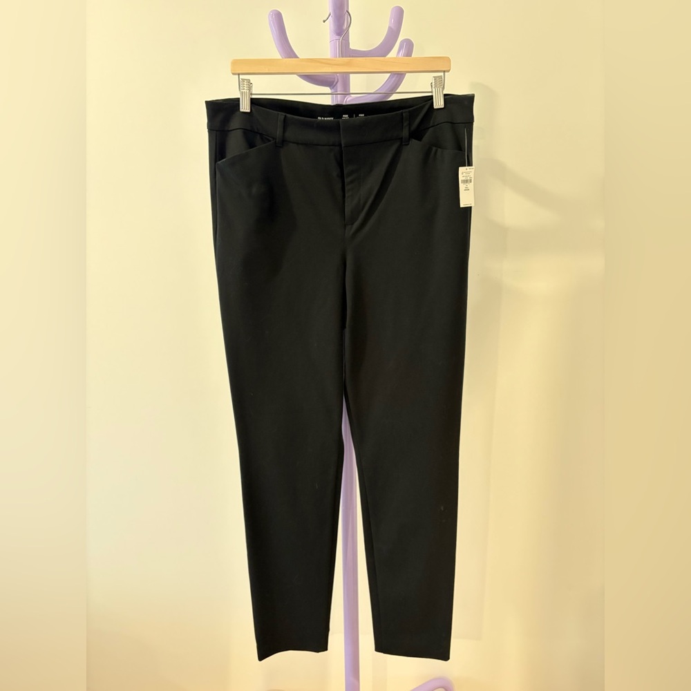 Old Navy Pixie Skinny Black Pants (NWT), size 14 Tall